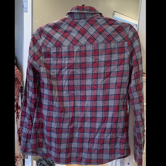 J. Crew women’s boy fit flannel - Picture 3 of 7